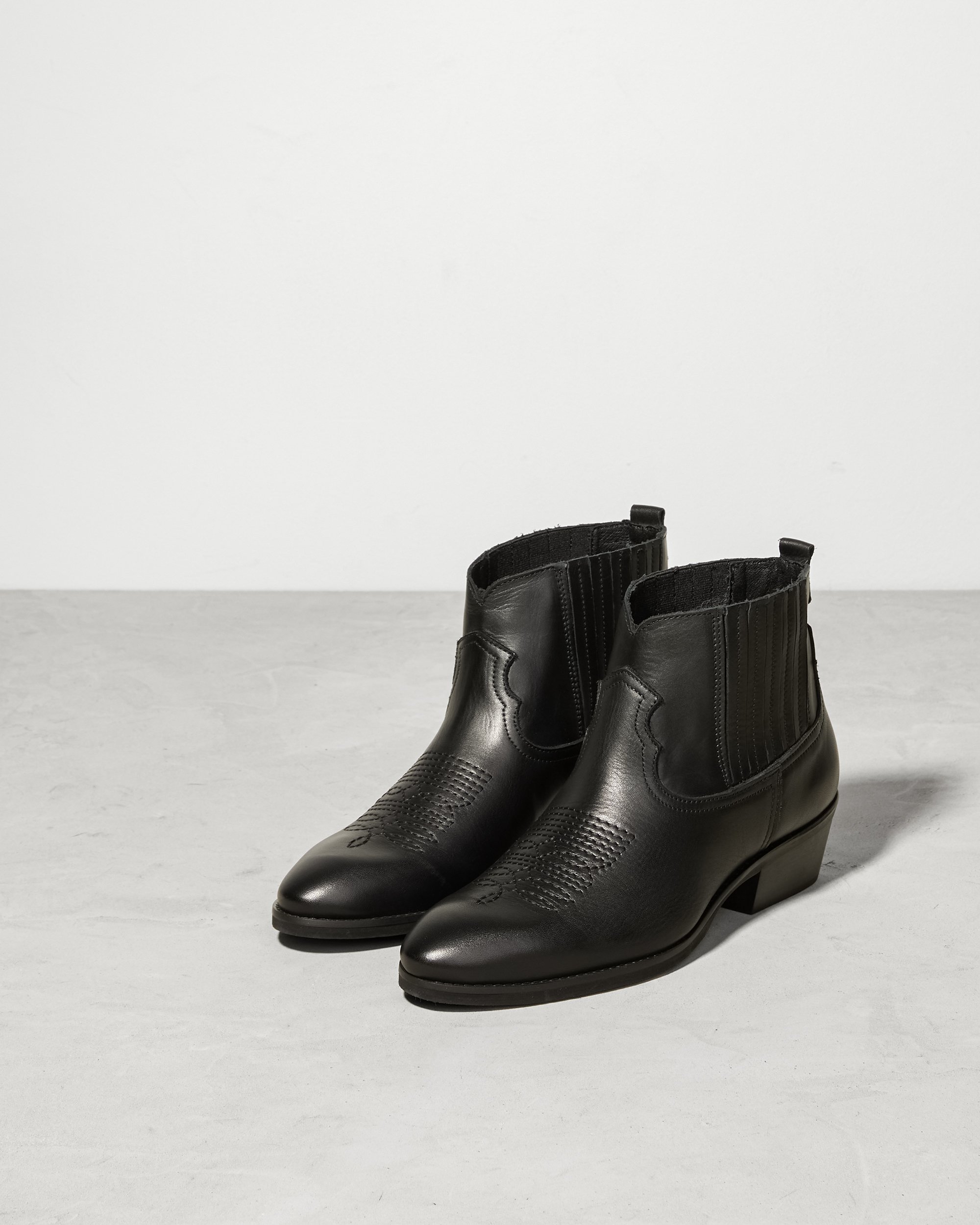 Черные кожаные ботинки - Image 3 of 4