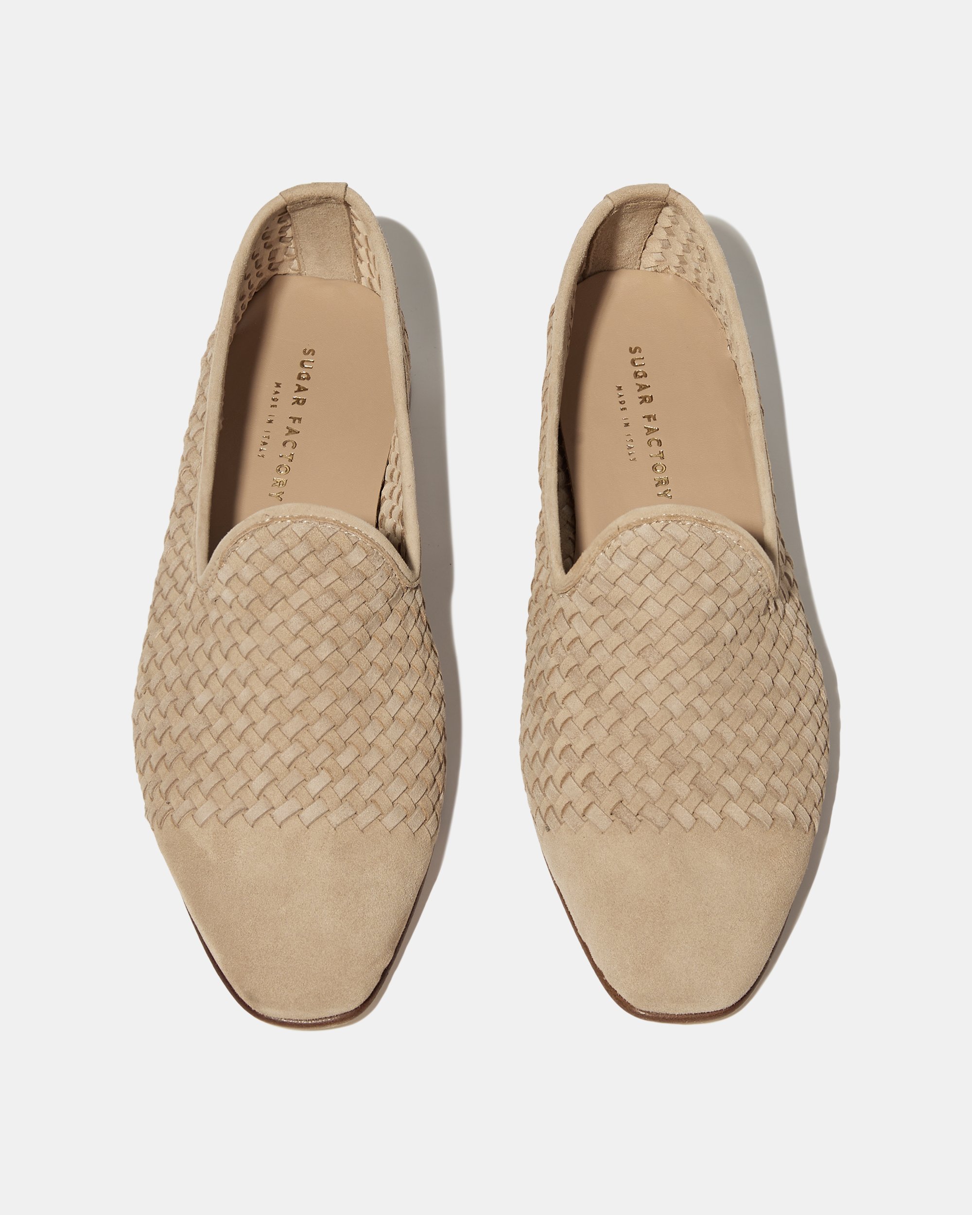 Бежевые замшевые лоферы - Image 3 of 4