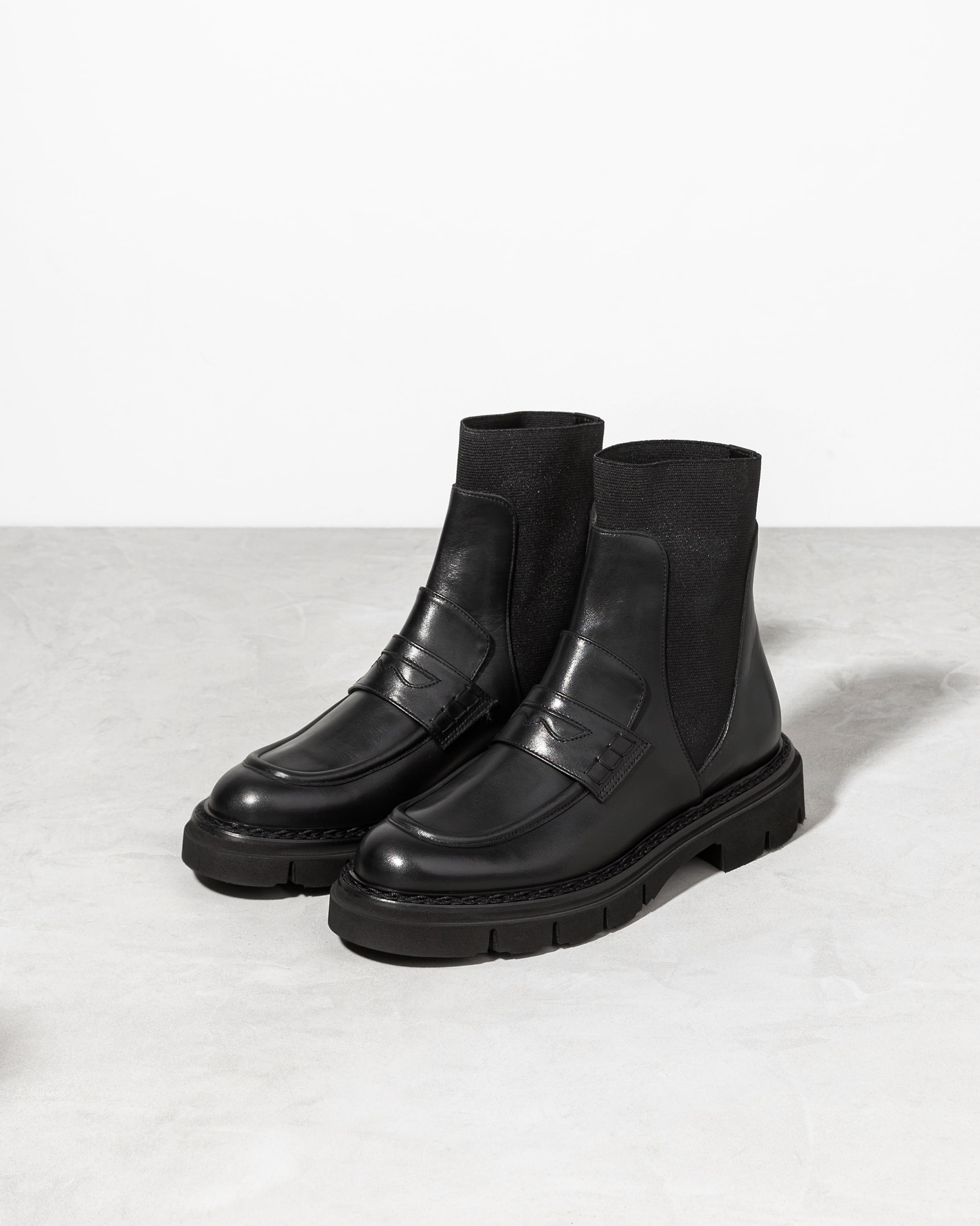 Черные кожаные ботинки - Image 2 of 5